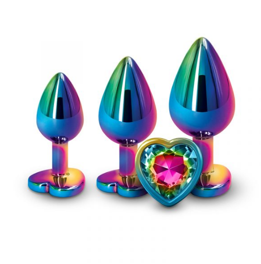 Rear Assets Trainer Kit Multicolor Rainbow Heart