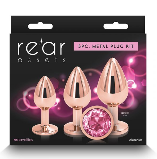 Rear Assets Trainer Kit Rose Gold Pink Gem