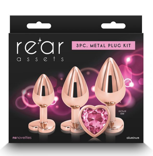 Rear Assets Trainer Kit Rose Gold Pink Heart