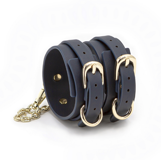 Bondage Couture Ankle Cuff Blue
