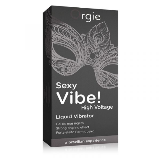 Orgie Sexy Vibe! High Voltage Liquid Vibrator (15 mL)