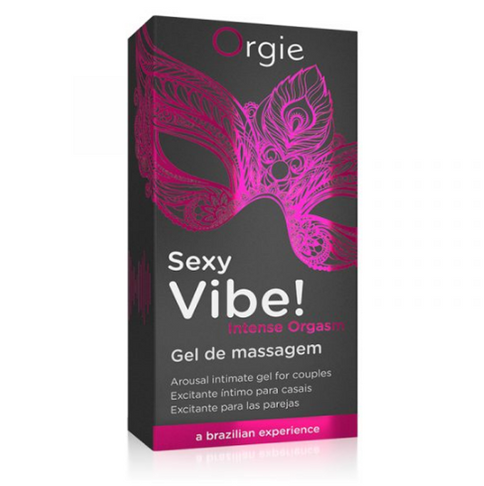 Orgie – Sexy Vibe! Intense Orgasm Liquid Vibrator Gel (15 mL)