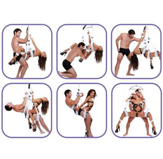 Fetish Fantasy Bondage Swing White