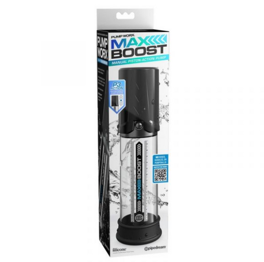 Pump Worx Max Boost Black/Clear