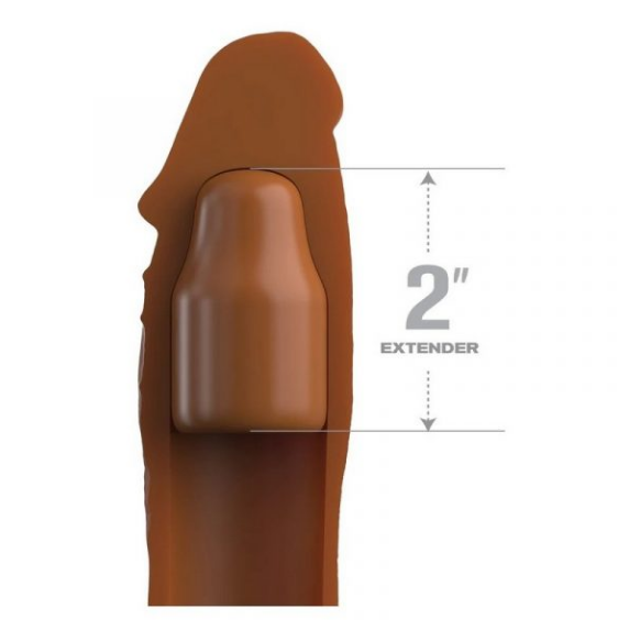 Fantasy X-tensions 8” Sleeve with 2” Plug Tan