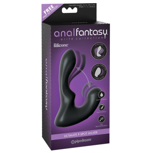 Anal Fantasy Elite Ultimate P-Spot Milker with curved ergonomic shape