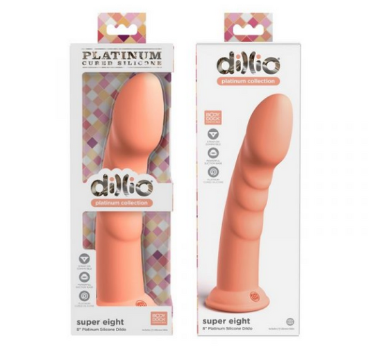 Platinum Super Eight Dillio Peach 8”