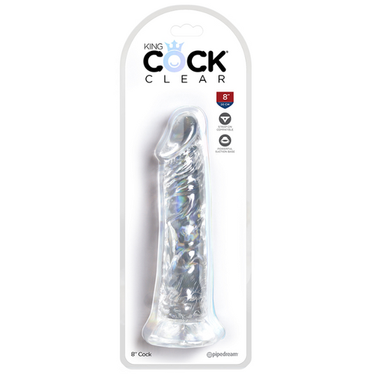 King Cock Clear 8″ Cock