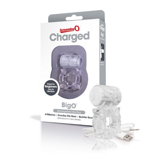 Screaming O Charged BigO Vibe Ring - Vibrating Cock Ring