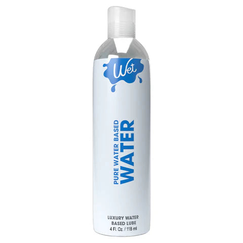 Wet Original Pure Water-Based Lubricant – 1 oz / 4 oz / 8 oz / 16 oz