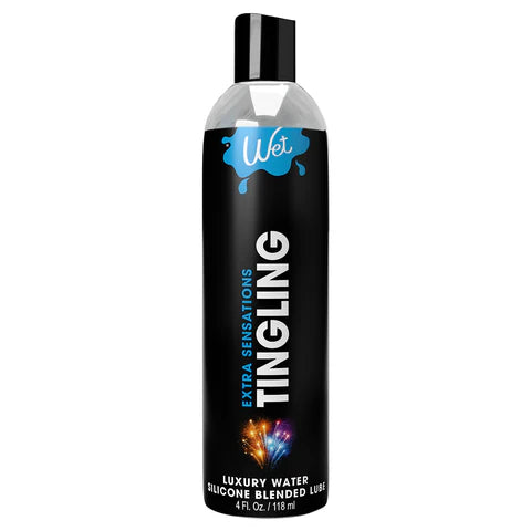 Wet Extra Sensations Tingling Lubricant -  8 oz