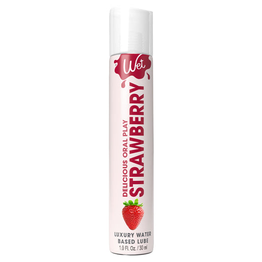 Wet Strawberry Lubricant - 1 oz / 4 oz