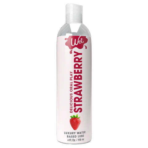 Wet Strawberry Lubricant - 1 oz / 4 oz