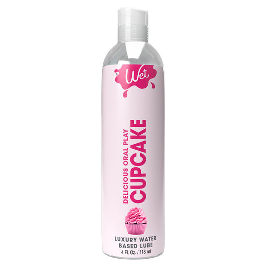 Wet Cupcake Flavored Lubricant - 2 Bottles × 4 oz