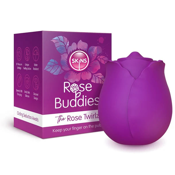 Skins Rose Buddies The Rose Twirlz Vibrator