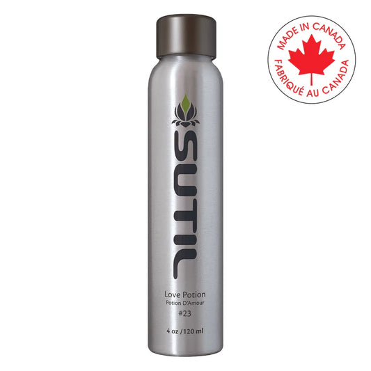 SUTIL Love Potion #23 Massage Oil – Botanical Aphrodisiac Blend – 4 oz / 120 mL