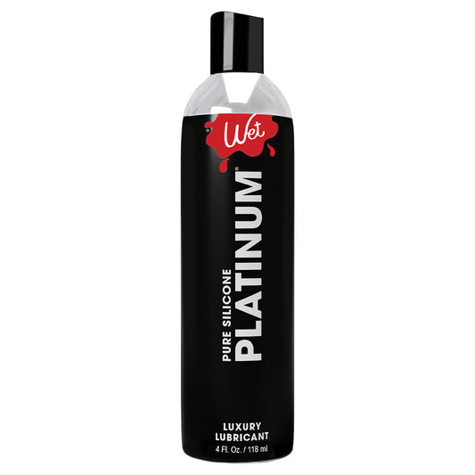 Wet Platinum Pure Silicone Luxury Lubricant - Various Sizes
