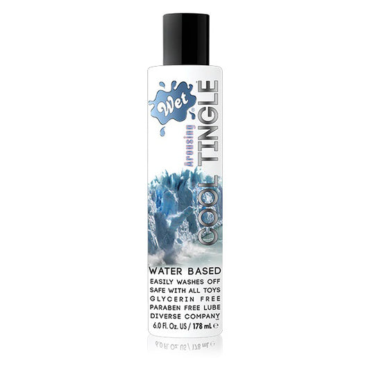 Wet Cool Tingle Lube 6 oz – Refreshing Tingling Sensation