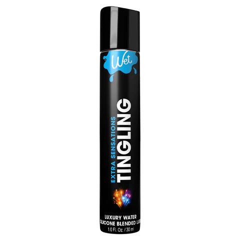 Wet Extra Sensations Tingling Lubricant -  8 oz