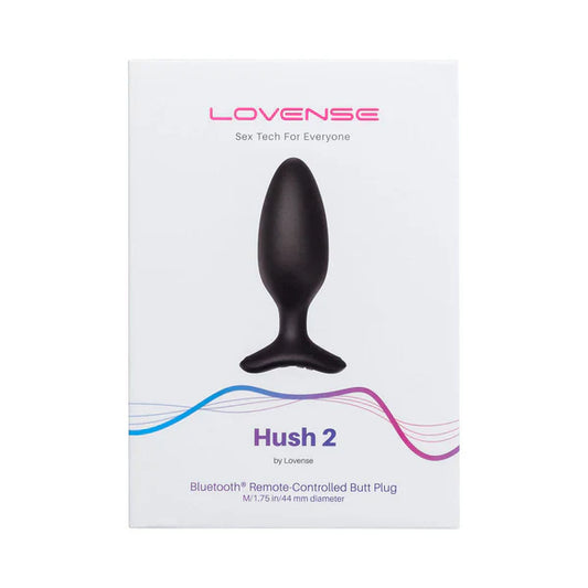 Lovense Hush 2 (1.75 inch) App-Controlled Vibrating Butt Plug