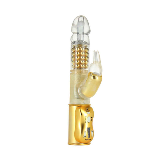 Dorcel Orgasmic Rabbit Vibrator with rotating beads and clitoral stimulator