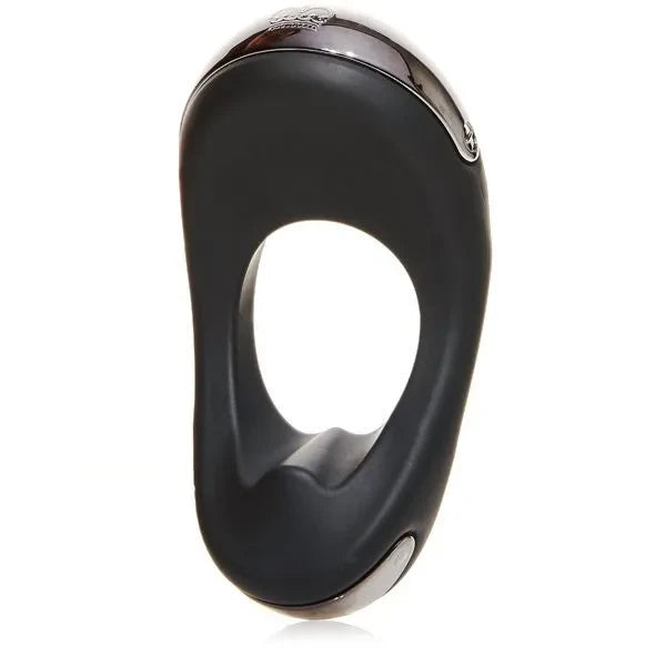 Hot Octopuss Atom Plus Cock Ring – dual-motor vibrating ring in black