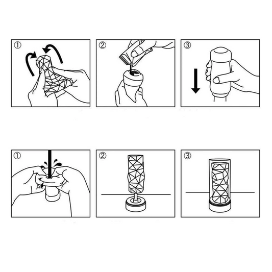 Tenga 3D Pile Male Masturbator