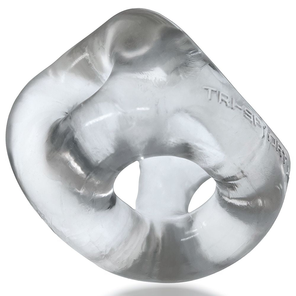 OXBALLS TRI-SPORT XL Thicker 3-Ring Cocksling – Extra soft, stretch-fit design for bigger bulge and support