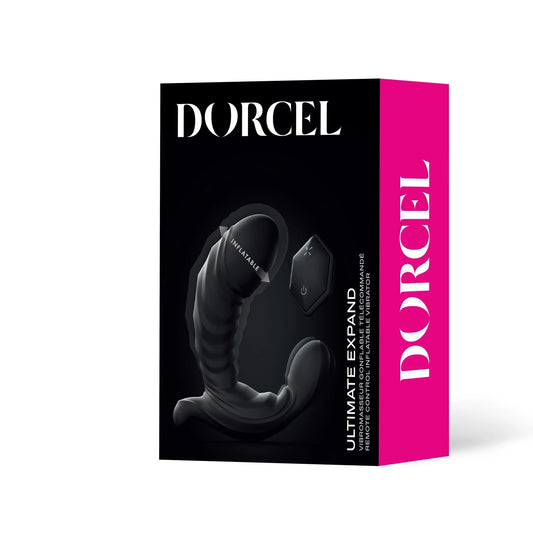Dorcel Ultimate Expand Inflatable Vibrator – Dual Motor, G-Spot & Anal Stimulation
