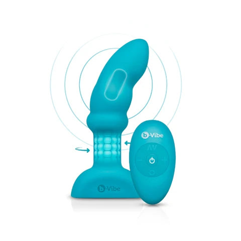 b-Vibe Remote Rimming P-Spot Plug – Prostate Massager with Remote