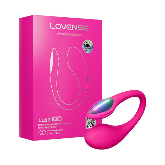 LOVENSE LUSH MINI REMOTE CONTOL VIBRATOR - PINK