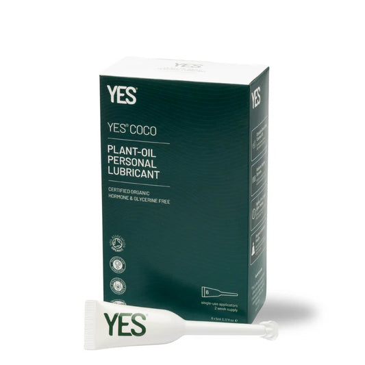 YES COCO Organic Oil-Based Lubricant – 6 x 5 mL Applicators