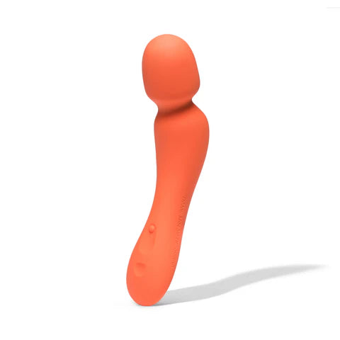 Dame Min mini wand vibrator in lavender silicone finish