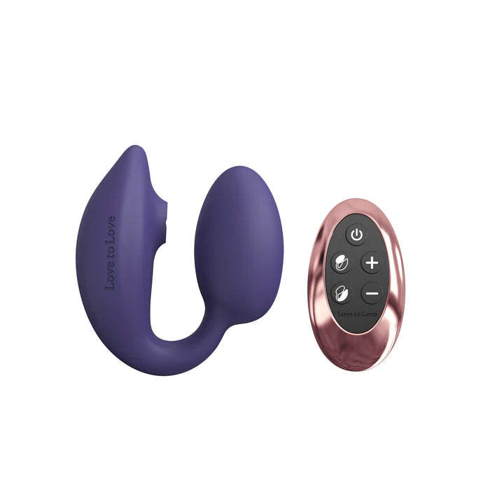 Love To Love WonderLover – Flapping Clitoral & G-Spot Vibrator with Remote Control
