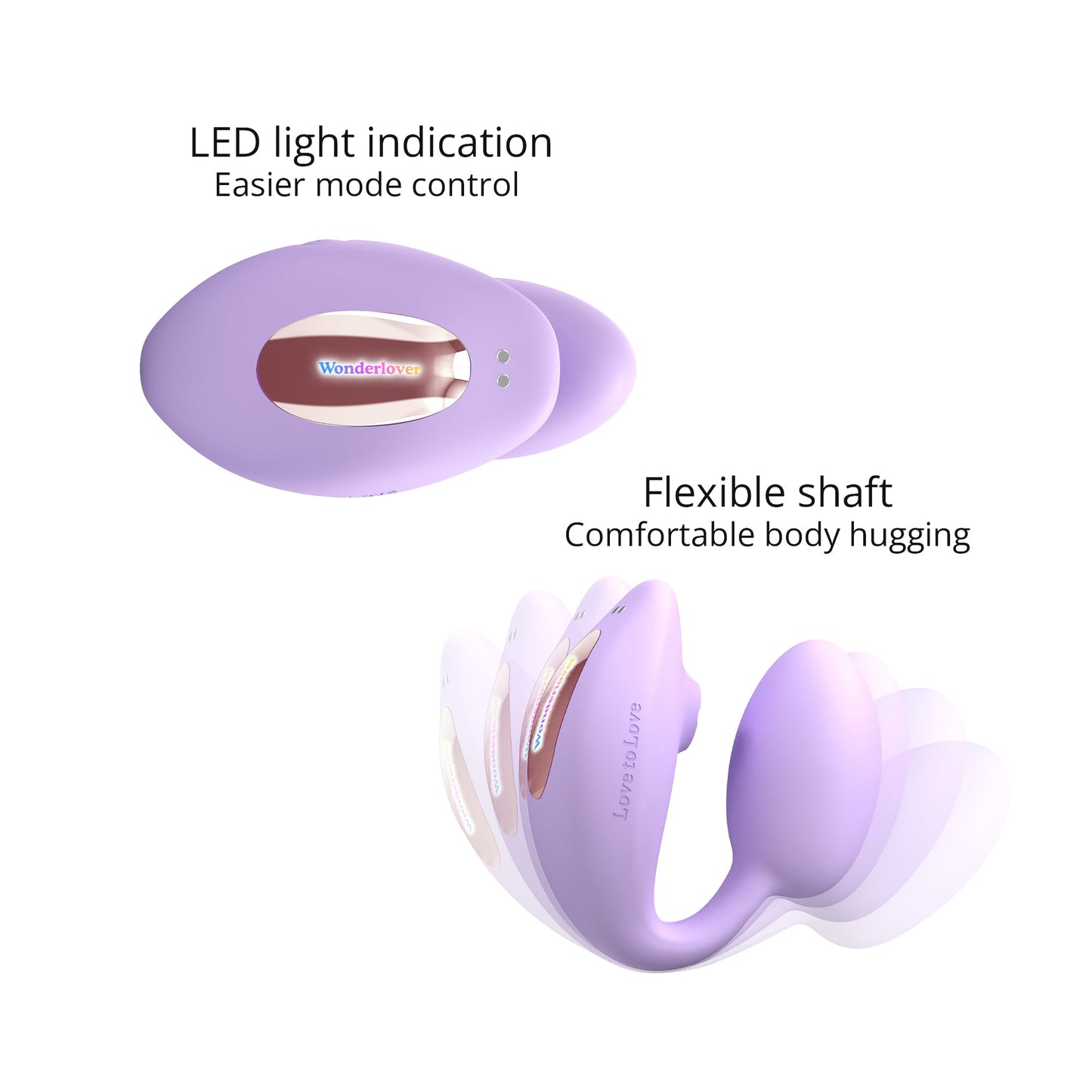 Love To Love WonderLover – Flapping Clitoral & G-Spot Vibrator with Remote Control