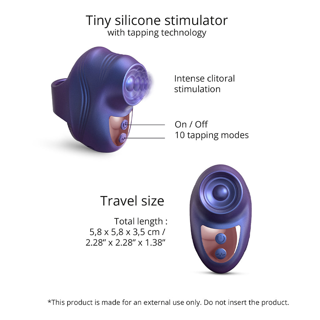 Love to Love Kisscool Tiny Stimulator - Indigo