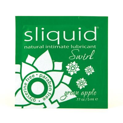 Sliquid Swirl Green Apple – 5ml Pillow Pack(Trial Size)