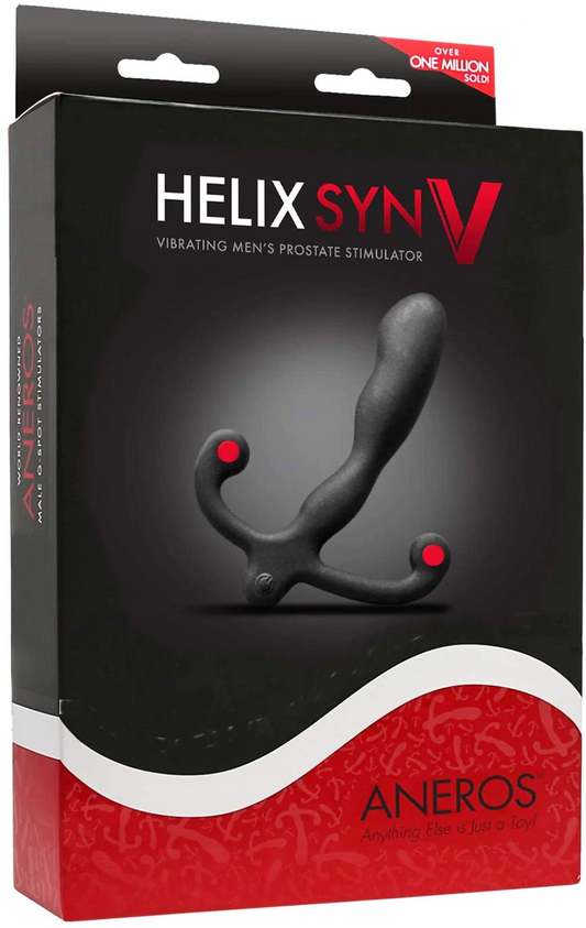 Aneros Helix Syn V prostate massager – side angle