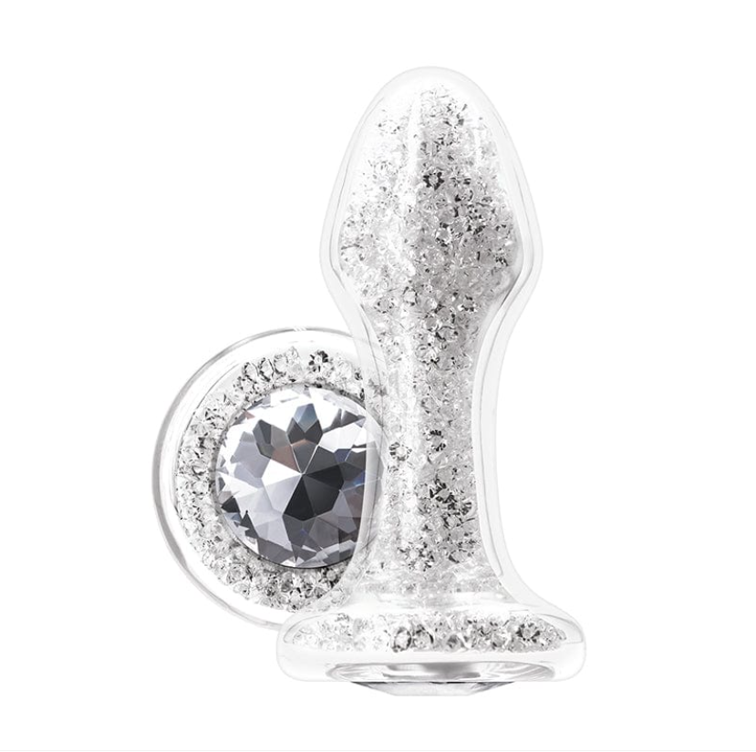 NS Stardust Glam Brilliant Crystal Plug in White