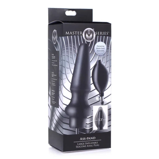 Ass-Pand Large Inflatable Silicone Plug