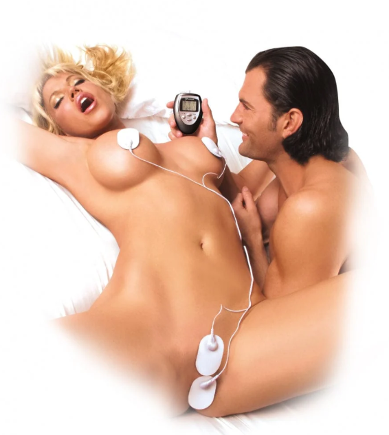 Pipedream Fetish Fantasy Shock Therapy Electro-Sex Kit with Digital Controller and Pads