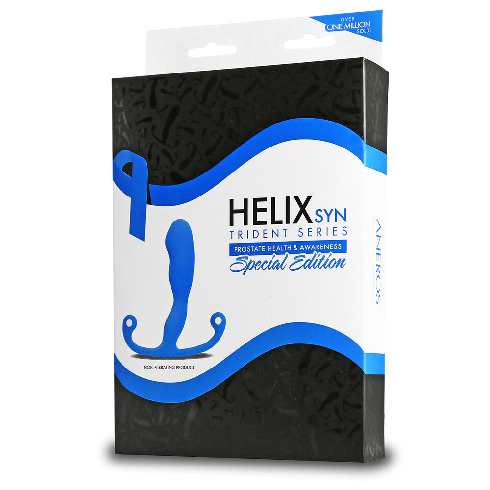 Aneros Helix Syn Trident Blue Limited Edition prostate massager