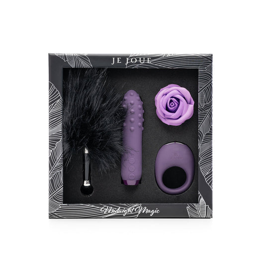 Je Joue Midnight Magic Luxury Gift Set – Vibrator & Sensory Toy Kit for Couples