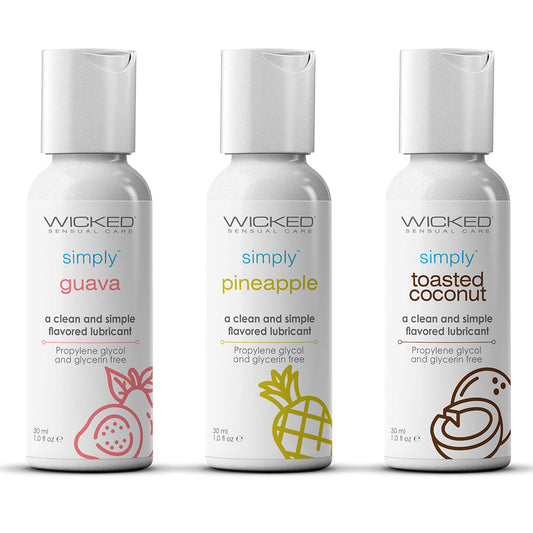 Wicked Simply Tropical Trio Lubricant Kit – Limited Edition (3 x 1 oz)