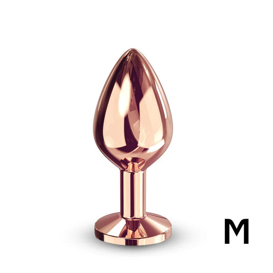 Dorcel Diamond Anal Plug – Black/ Gold - Medium