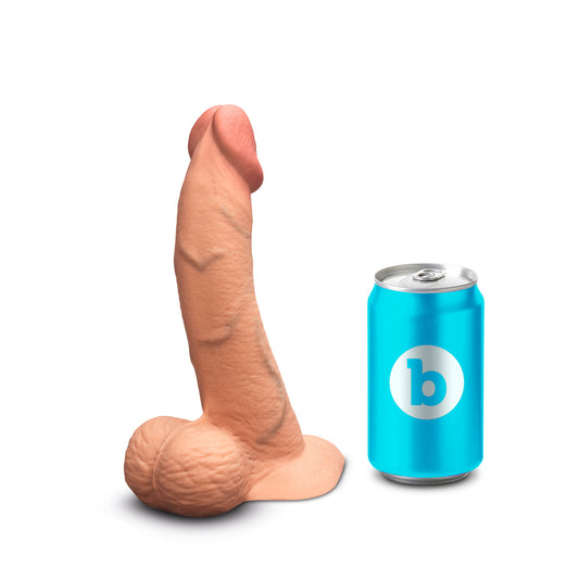 b-Vibe Slipskin Curvy 8-Inch Realistic Silicone Dildo