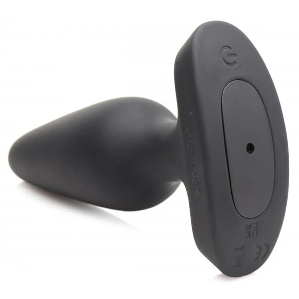Booty Sparks Laser Heart Medium Anal Plug with Remote Control
