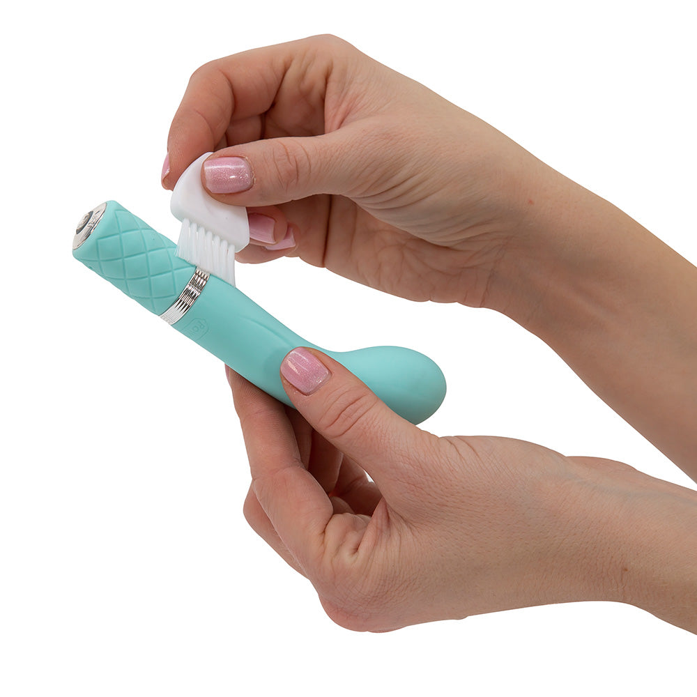 BMS Factory Pillow Talk Racy Mini Massager – Teal