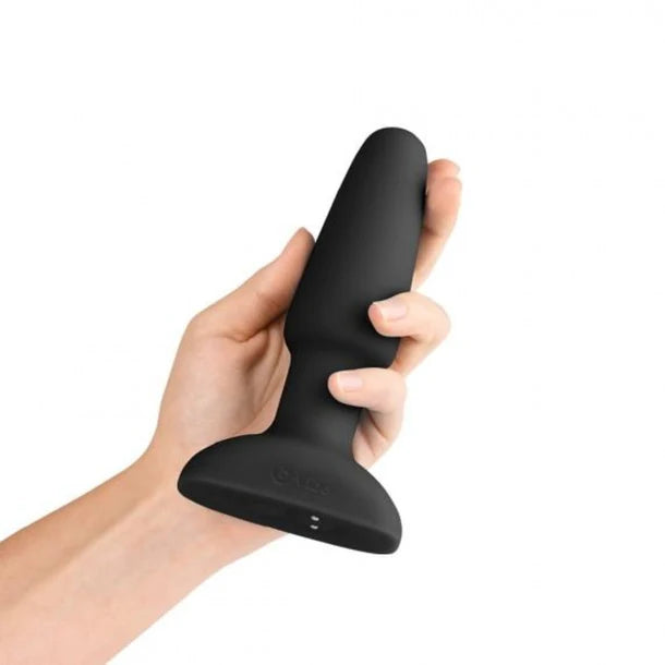 b-Vibe Rimming Plug 2 Black with remote control – premium anal vibrator