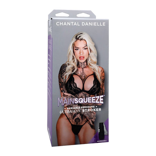 Product packaging for 'Mansqueeze' by Chantal Danielle on a white background